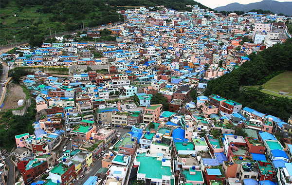 감천문화마을 전경